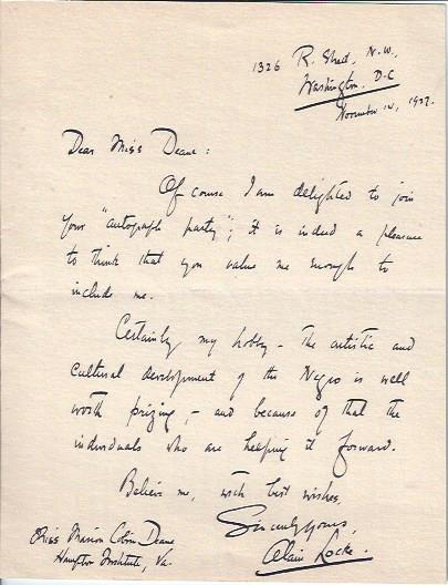 Image for Autograph Letter Hampton Institute